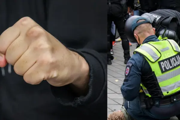 Four against two: a fight broke out in a public place in Kaunas – minors were also fighting