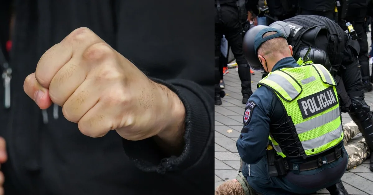 Four against two: a fight broke out in a public place in Kaunas – minors were also fighting