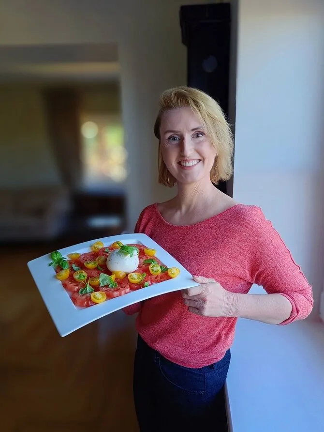 Vaida Kurpienė's photo/Burrata cheese