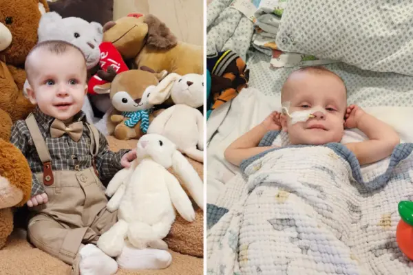 Your 3-month-old Emet has been diagnosed with leukemia: "We hope the hardest part is already behind us"