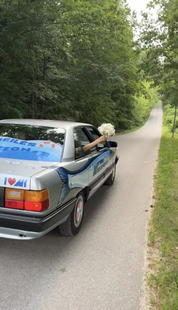 M1/The highlight of the wedding in Kaunas was M1's 'Silkutė'