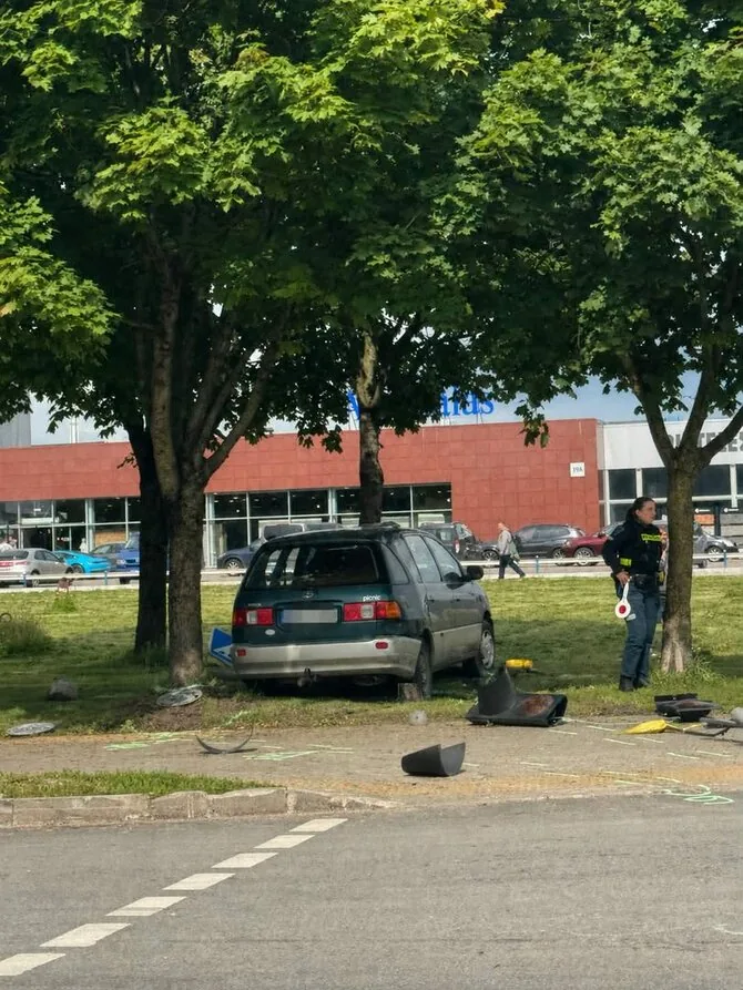 15min.lt photo/At the accident scene