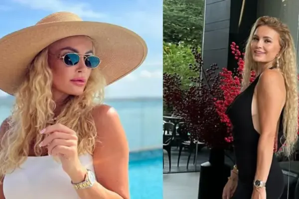 43-year-old Kristina Meseguer took off her clothes: showed off her well-groomed body