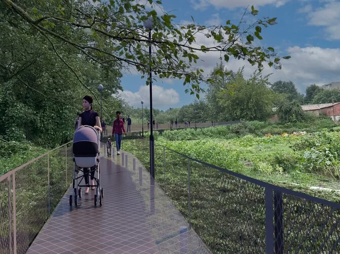 Vilnius Development Company visualization/Grigiškės beach renovation
