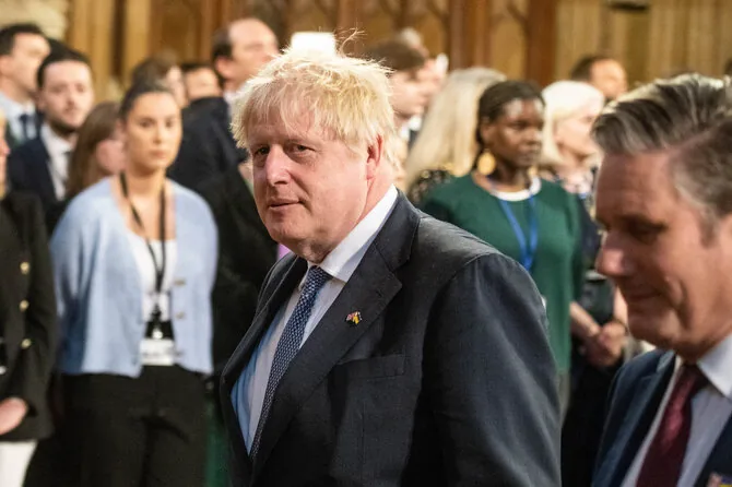 Borisas Johnsonas / „Scanpix“ nuotr.