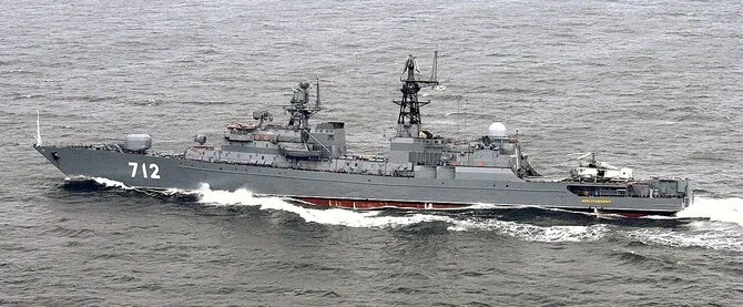 Wikipedia photo/Russian warship 'Neustrashimy'