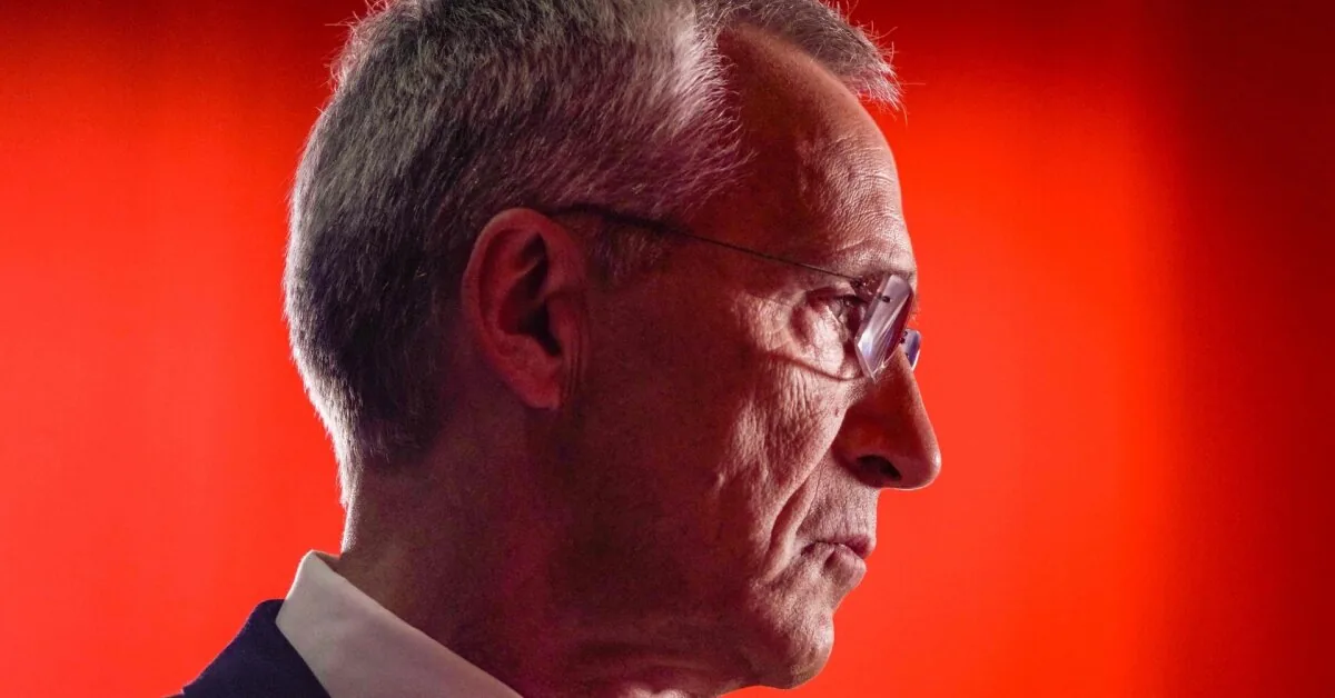 Stoltenberg – frankly: at that time it was real that NATO would collapse