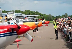 Moments from the Aviation Festival in Kaunas