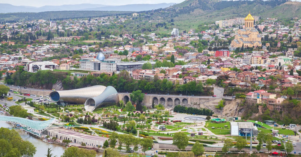 Due to a political dispute, a prominent unfinished building in the capital of Georgia will be demolished