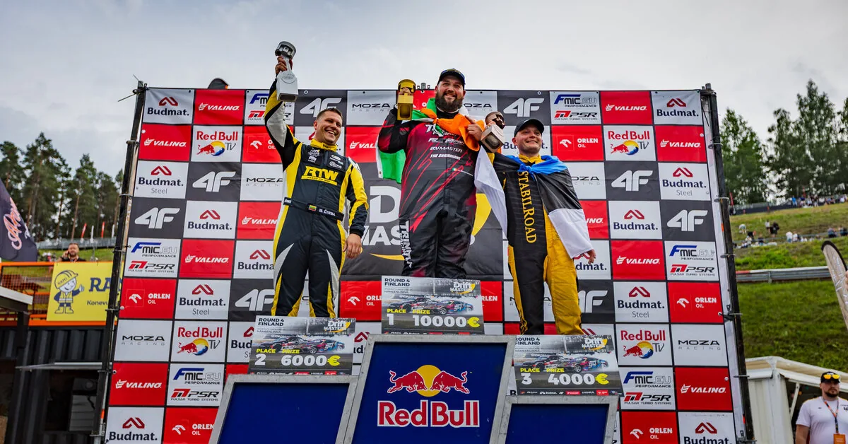Benediktas Čirba returned to the „Drift Masters“ podium