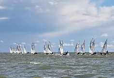 European 420 and 470 Yacht Class Youth Championship started in Nida