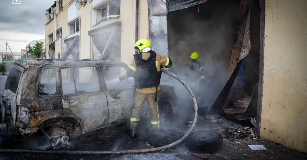 Seven people killed in strikes in Ukraine and Russia