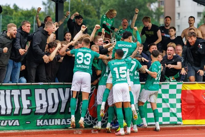 Eriko Ovčarenko / BNS nuotr./Žalgiriečių triumfas