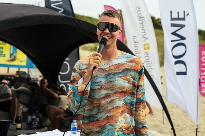 Organizers' photo/„Nida Beach Tennis Cup“ beach tennis tournament