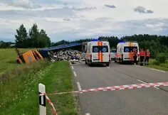 Accident in Vilnius district, Ažulaukė village