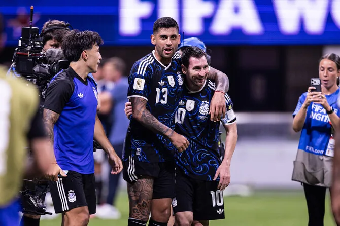 Cristianas Romero ir Lionelis Messi