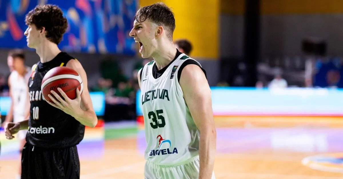 Belgians outperformed Lithuania's under-20s to avoid the worst-case scenario