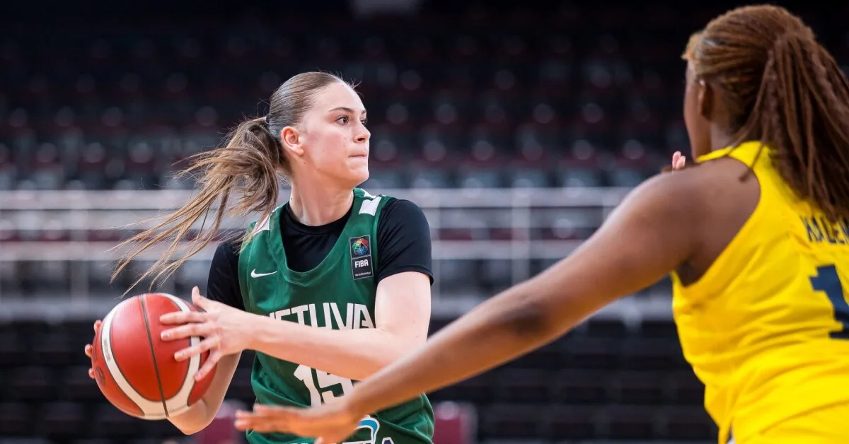 Lithuanian 18-year-olds started the European Championship with a victory