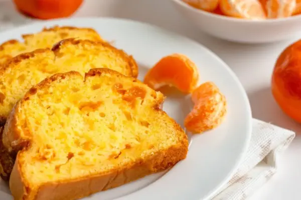 Butter sponge cake with mandarins – perfect with coffee or tea