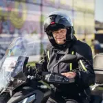 Nematoma „Aurum 1006 km“ pusė: Vitoldas Milius completed 1006 miles by scooter