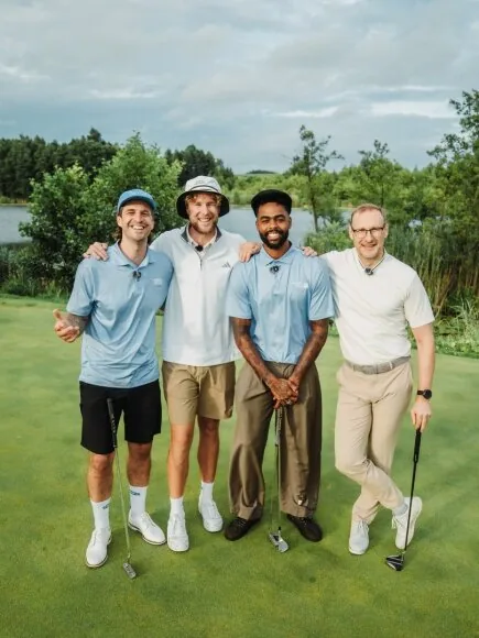 Photo by Rokas Snarskis / From left: Justinas Jarutis, Paulius Baltramonaitis, D'Angelo Russell