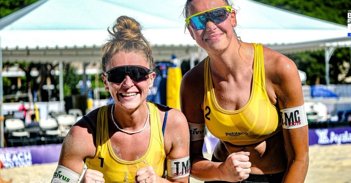 Lithuanian beach volleyball players learned their opponents in the European Championship