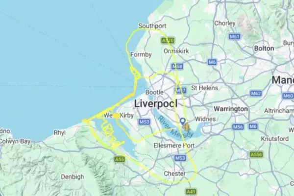 Pilot prank became an internet sensation: left a surprising message in the sky