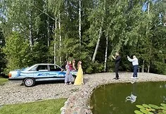 The highlight of the wedding in Kaunas was M1's 'Silkutė'