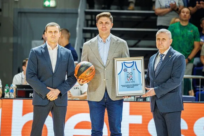 Roko Lukoševičiaus/LKL nuotr./Karolis Vaškevičius (kairėje)