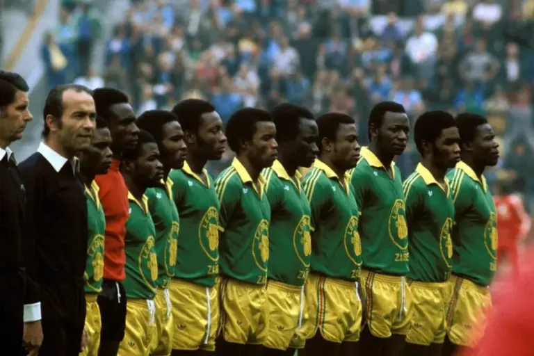 Imago / Scanpix photo / Zaire national team in 1974