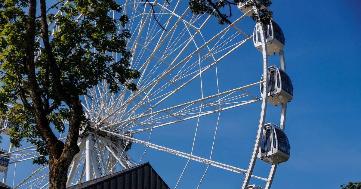The mysterious observation wheel in Kaunas continues to stir passions: it is still unclear where it will be located, but the entertainment prices have already been confirmed