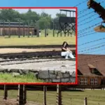 Tourist's behavior at Auschwitz caused an uproar online: "Thousands of people died in this place"