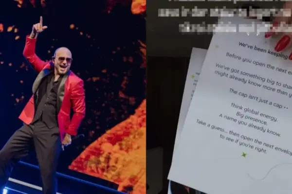 The Lithuanian woman received unexpected attention from a global star: she showed what she got from Pitbull himself