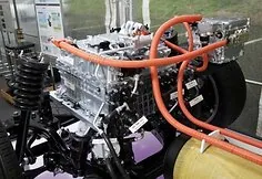 „Toyota Mirai“ hydrogen fuel cell power unit (FCEV)
