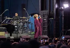 Emeli Sande at the Sea Festival concert