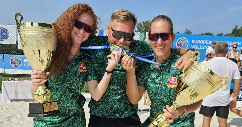 Historic triumph: Lithuanian deaf female volleyball players – European champions for the first time