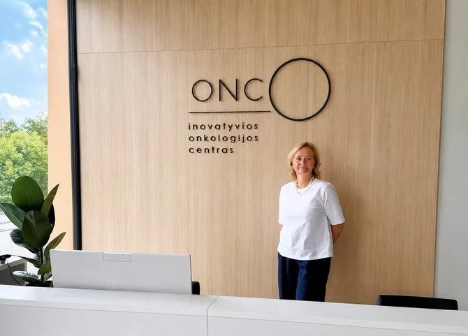 Onco photo/Onco center founder Daiva Kazlauskienė