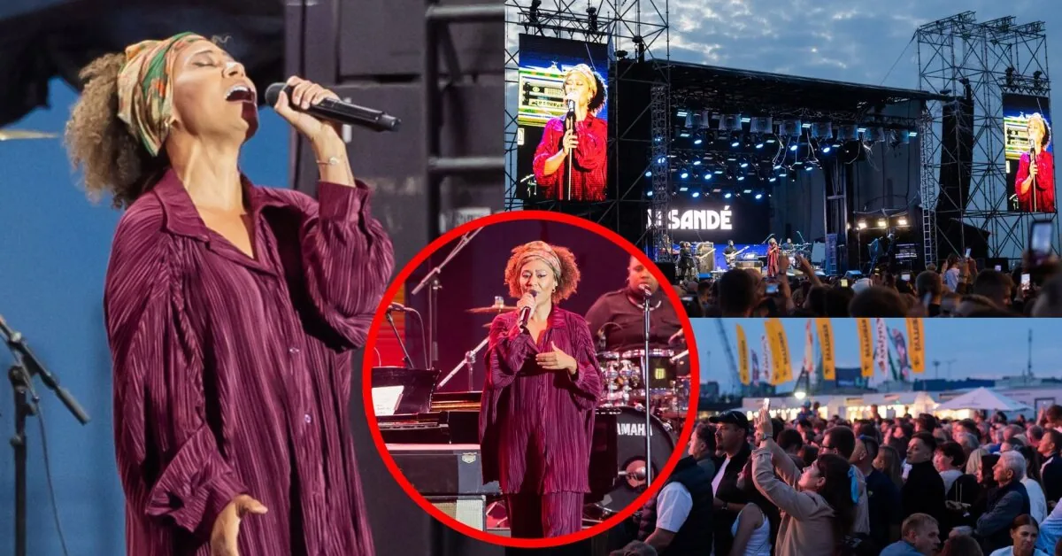 Sea Festival culmination: British singer Emeli Sandé's voice captivated the crowd of fans