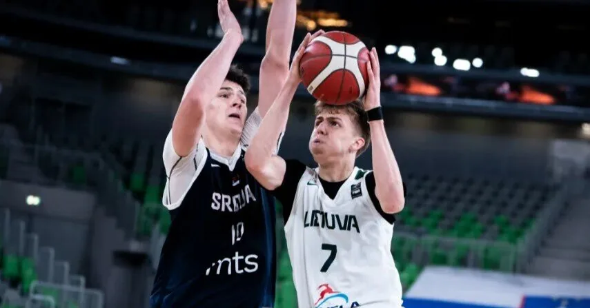 Lithuanian U20 team absorbed a crushing blow from the Serbs