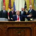 Trumpas announced that he will appeal to Americans: The White House has erected a wall of silence