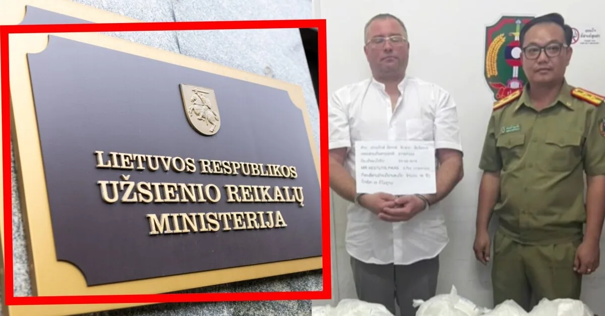 After news spread about the Lithuanian detained in Asia – MFA reaction
