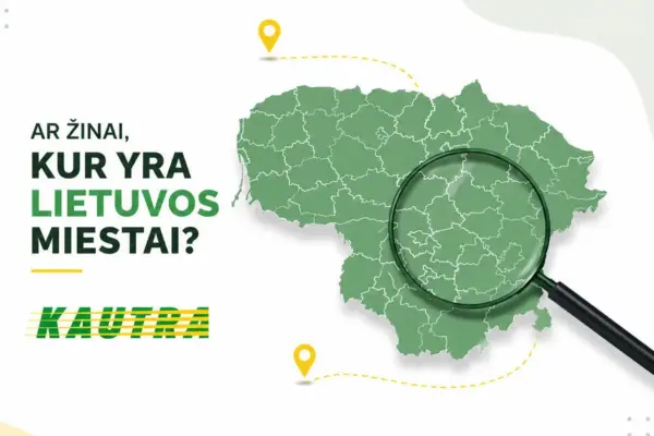 Embark on a fun game: can you correctly mark where the cities of Lithuania are?