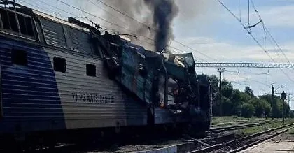 A Hair's Breadth from Tragedy: Russian Drone Struck a Passenger Train in Ukraine