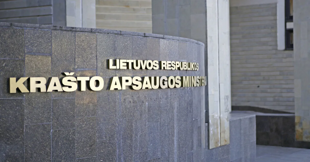 Work at the Ministry of National Defence is being completed by Deputy Minister Vitalija Zumerienė