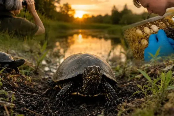 Exclusive report: how turtles return to the Dzūkija ponds
