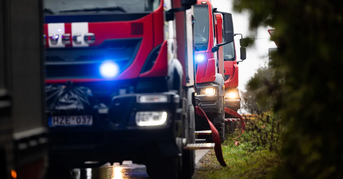 A fire broke out at a biofuel site in Kupiškis district, arson suspected