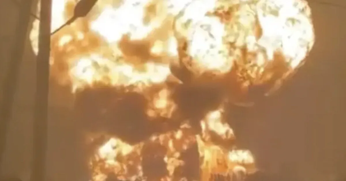 Ukrainian drones struck three oil bases in Russia at once