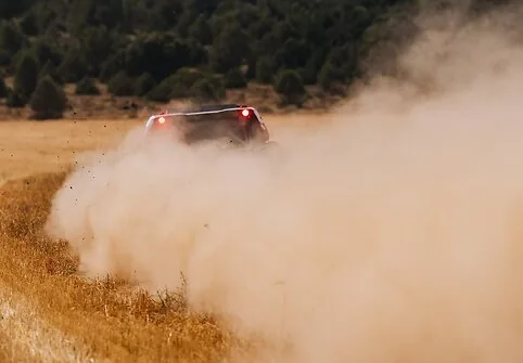 Rokas Baciuška is preparing for the Baja Aragon start