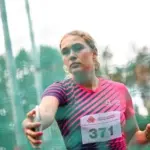 Gabrielė Aleknaitė, who set a personal best, took second place in the Baltic Championship