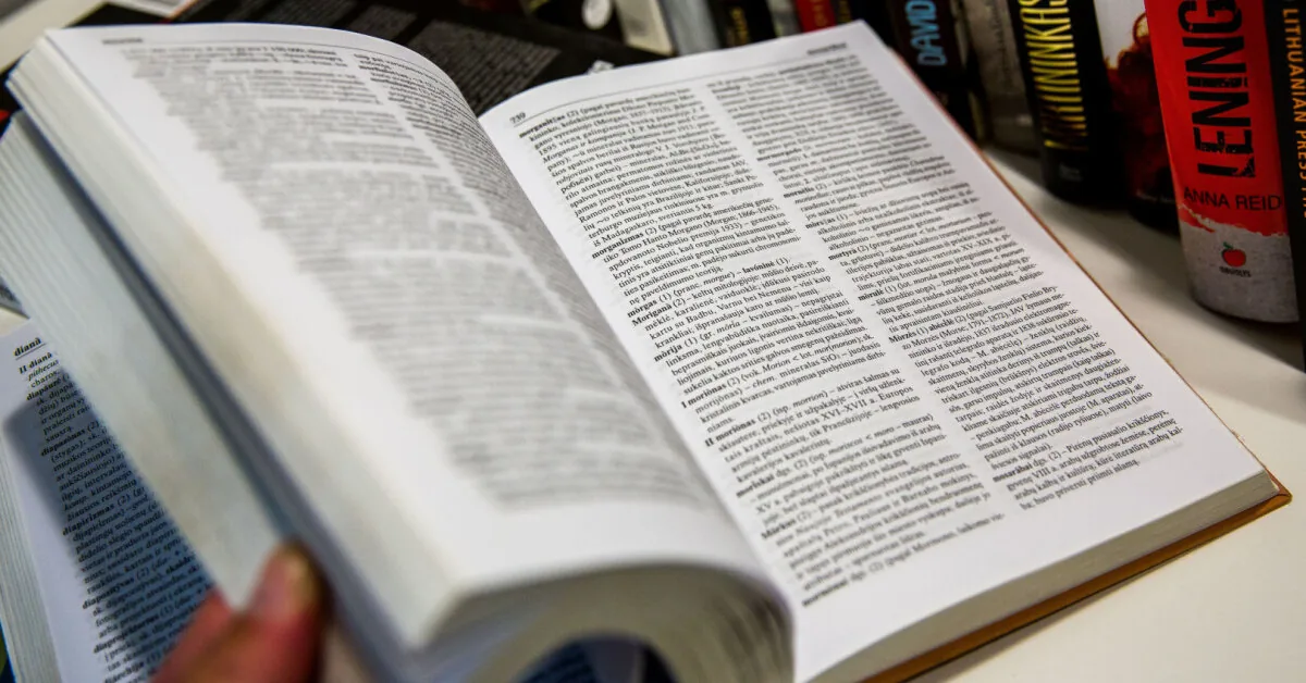 What Lithuanian words should replace these 10 foreign words?
